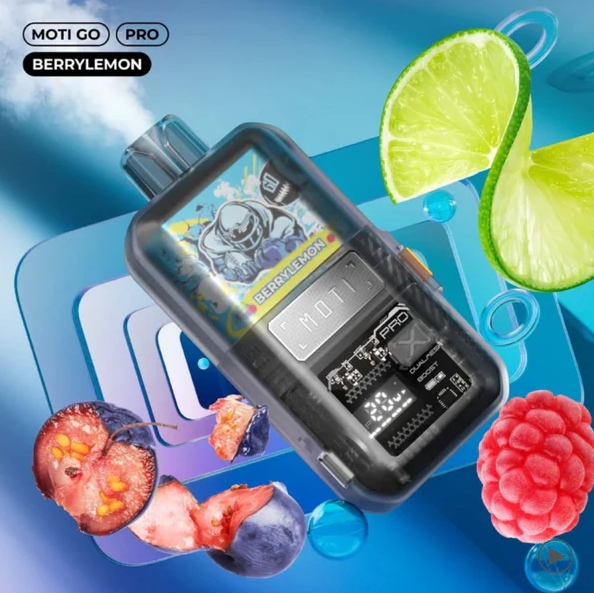 MOTI Go Pro 12000 Puffs Vape - Berrylemon: A Zesty Revolution in Ireland’s 2025 Vape Scene