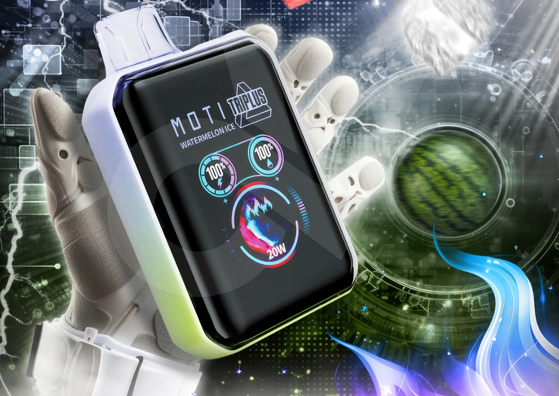 MOTI Triplus 20K Puffs Vape – Watermelon Ice Refreshing the Irish Vape Scene in 2025