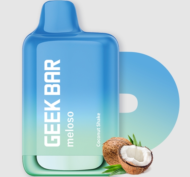 Geek Bar Meloso Max 9000 Puffs Vape - Coconut Shake: Redefining Refreshment for Australia’s 2025 Vaping Culture