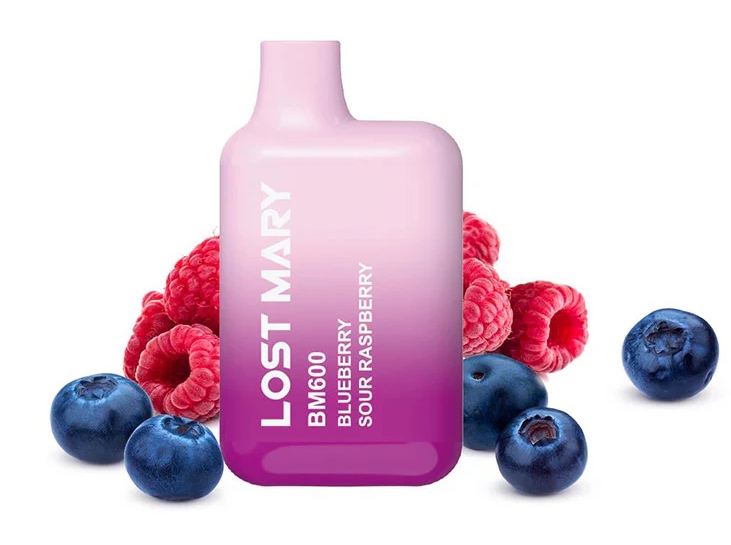 Discovering the Zesty Twist: LOST MARY BM600 600 Puffs Vape - Blueberry Sour Raspberry